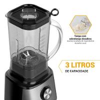 Liquidificador Philco PLQ2100PI 12 + Turbo 3L 1200W