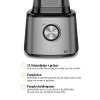 Liquidificador Philco PLQ2100PI 12 + Turbo 3L 1200W - 5