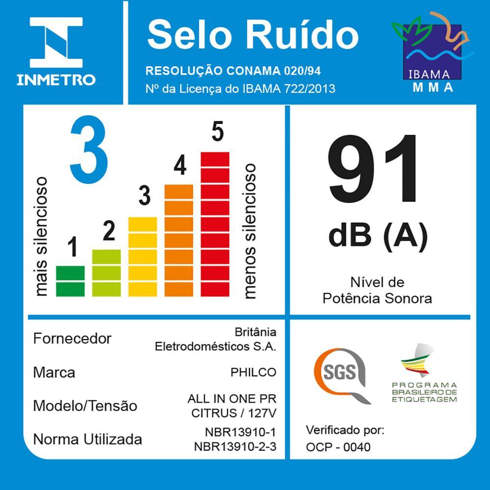 Multiprocessador Philco All In One 800W - 4