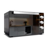 Forno Elétrico Philco 50l Cinza Espelhado Full Glass PFE50PE - 3