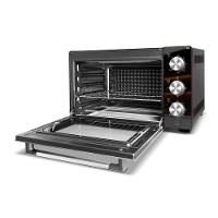 Forno Elétrico Philco 50l Cinza Espelhado Full Glass PFE50PE