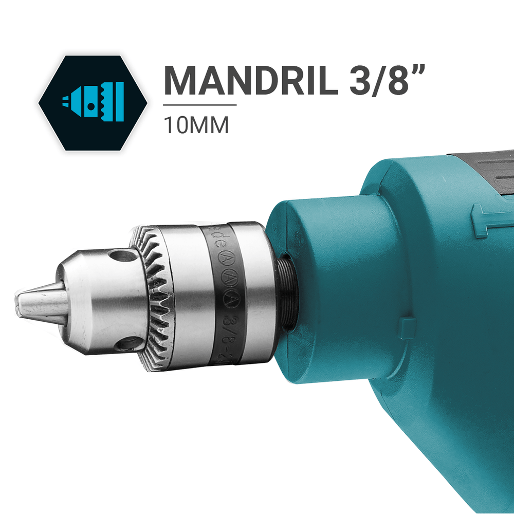 Furadeira Philco Force 650W 2800RPM com Maleta PFU01M - 4