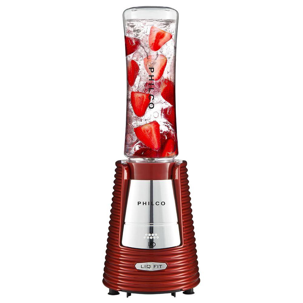 Liquidificador Philco Fit Retrô Blender Vermelho 300W - 6
