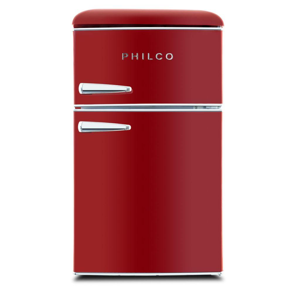 Frigobar Philco 87L Retrô Vermelho PFG100RV - 1