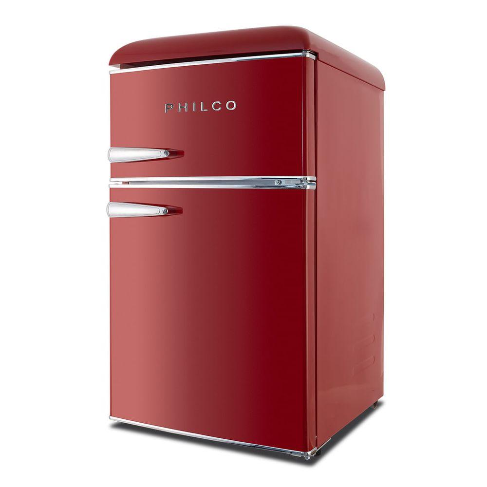 Frigobar Philco 87L Retrô Vermelho PFG100RV - 5