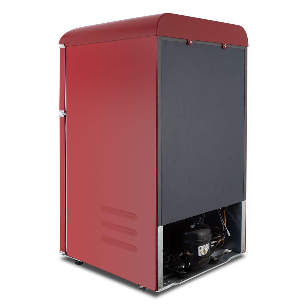 Frigobar Philco 87L Retrô Vermelho PFG100RV - 8