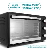 Forno Elétrico 44L Philco Dupla Resistência PFE44P - 5