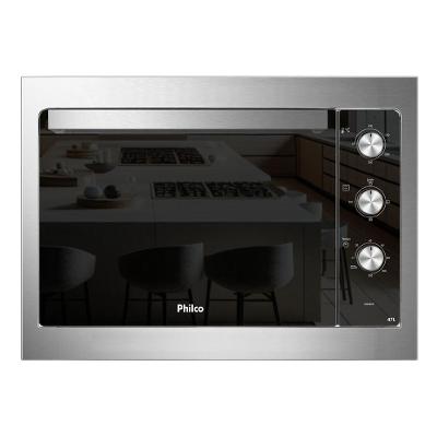 Forno Elétrico de Embutir Philco PFE47E Esmaltado Dupla Resistência 47L