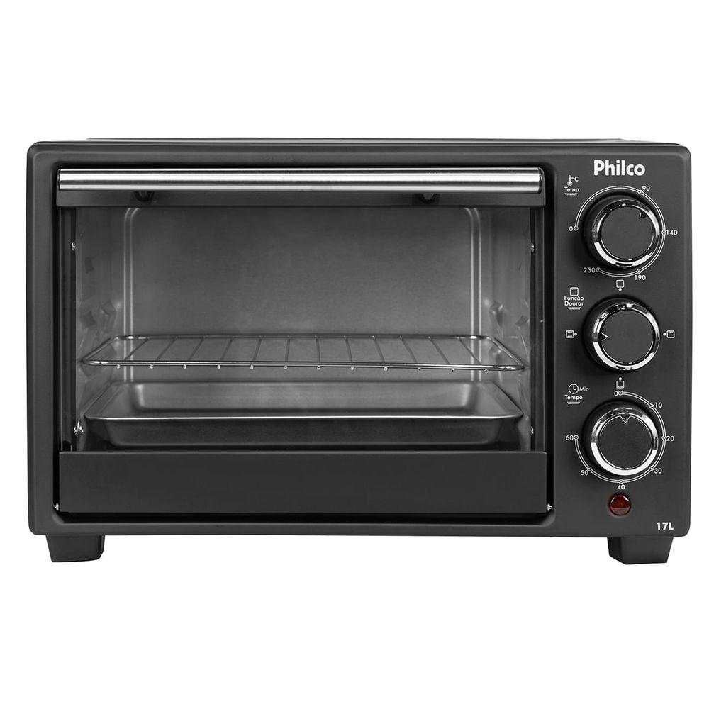 Forno Elétrico 17L Philco Preto 2 Resistências PFE17P - 3