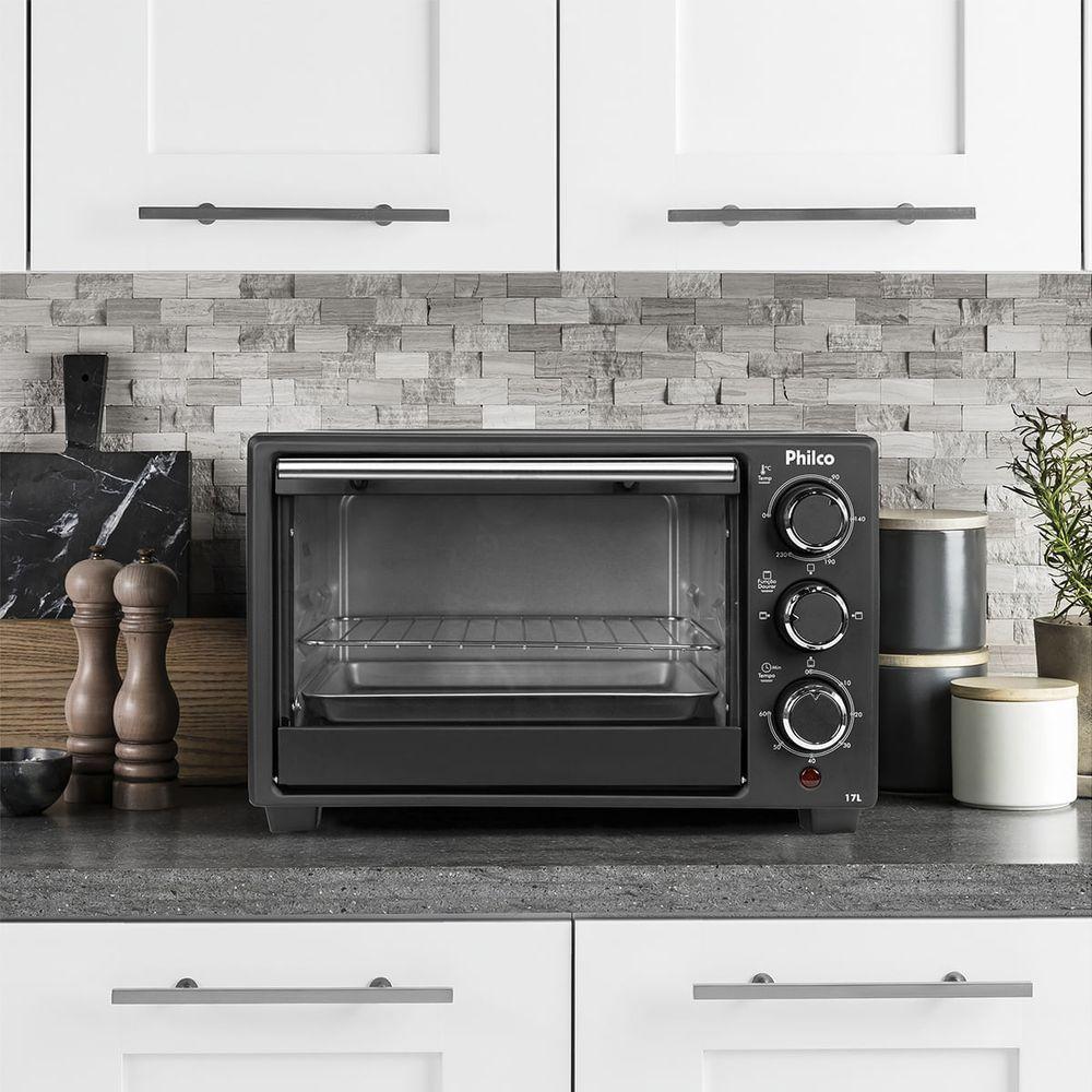 Forno Elétrico Philco 17L Preto 2 Resistências PFE17P - 2