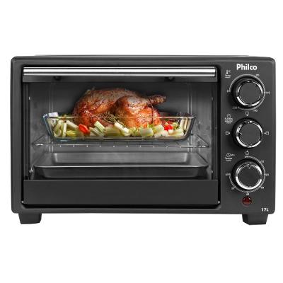 Forno Elétrico 17L Philco Preto 2 Resistências PFE17P