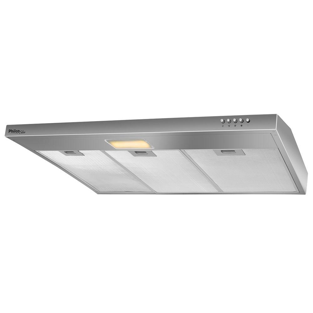 Depurador e Exaustor Philco PDR90I Slim 90cm 3 velocidades Inox - 2