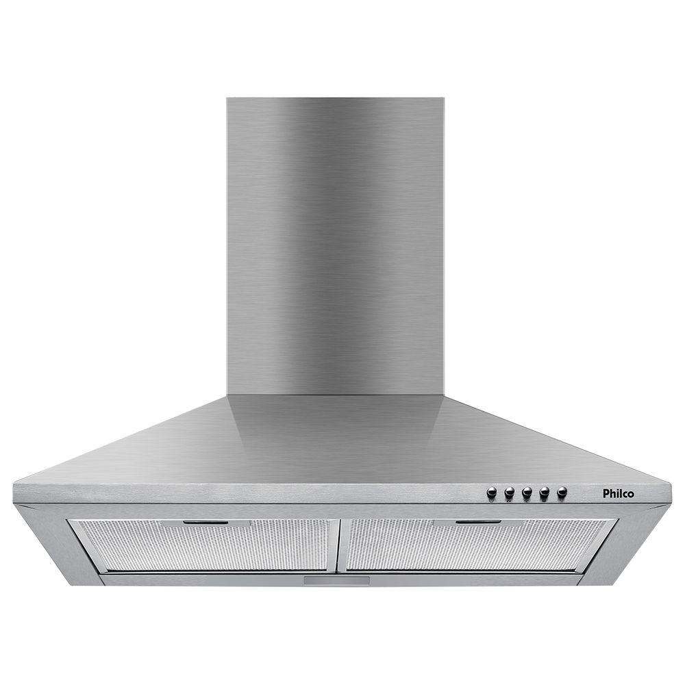 Coifa Pirâmide Philco 60cm Inox Depurador e Exaustor PCO62I - 1