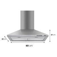 Coifa Pirâmide Philco 2 em 1 60cm Inox PCO62I - 6