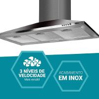 Coifa Pirâmide Philco 2 em 1 90cm Inox PCO92I