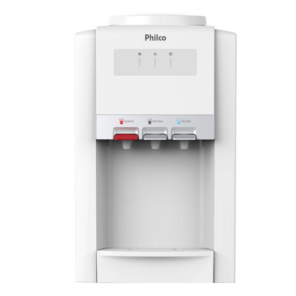 Bebedouro Philco Água Gelada, Natural e Quente com Compressor PBE07CBQF - 1