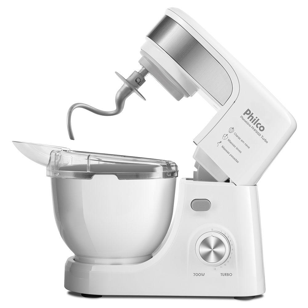 Batedeira Planetária Philco  PHP500 Turbo Branca 700W - 4