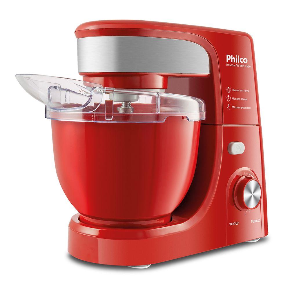 Batedeira Philco Vermelha PHP500 Turbo - 3