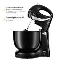 Batedeira Philco 500W 4L Preta Paris Duo Mixer Turbo - 3