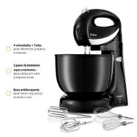 Batedeira Philco 500W 4L Preta Paris Duo Mixer Turbo - 5