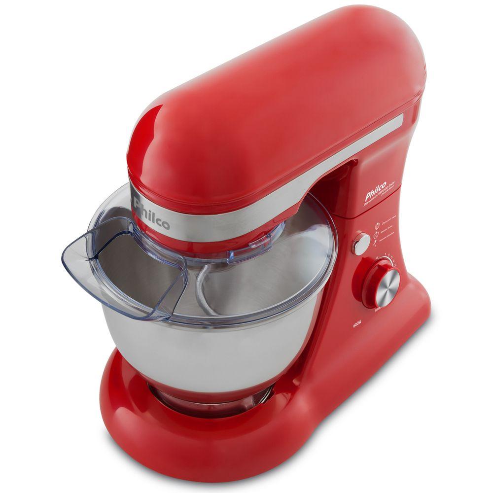 Batedeira  Planetária Philco PBP600V Turbo Inox Double Bowl 600W - 3