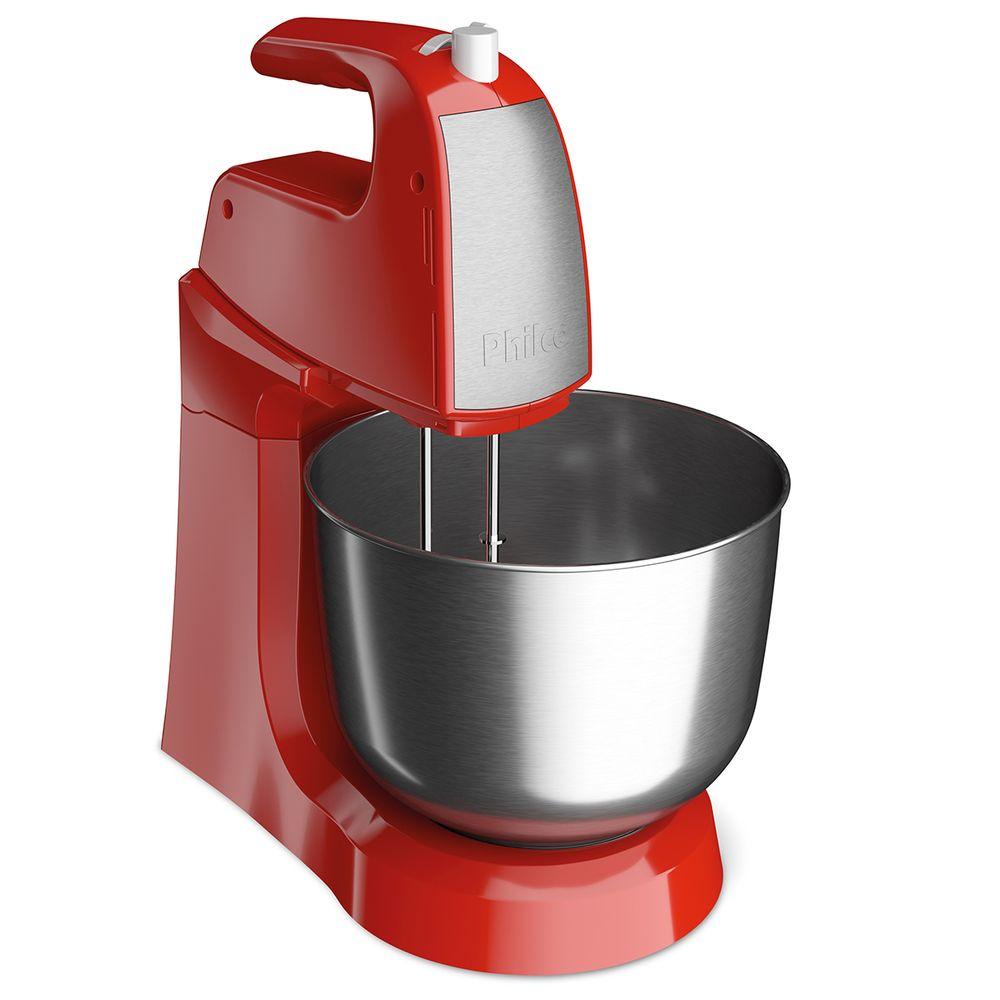 Batedeira Philco Crome Base Inox Turbo Duo Mixer 4L 550W - 3