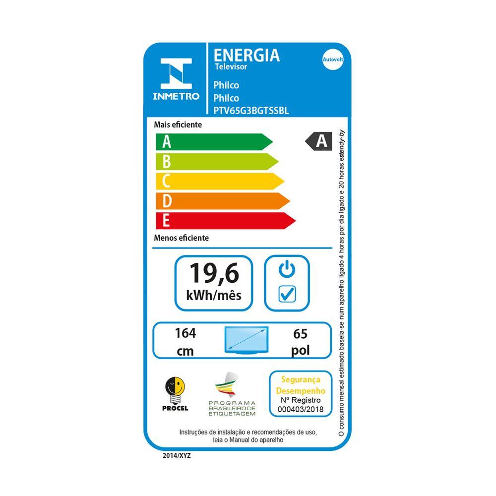 Smart TV 65” Philco 4K Google TV QLED PTV65G3BGTSSBL - 7