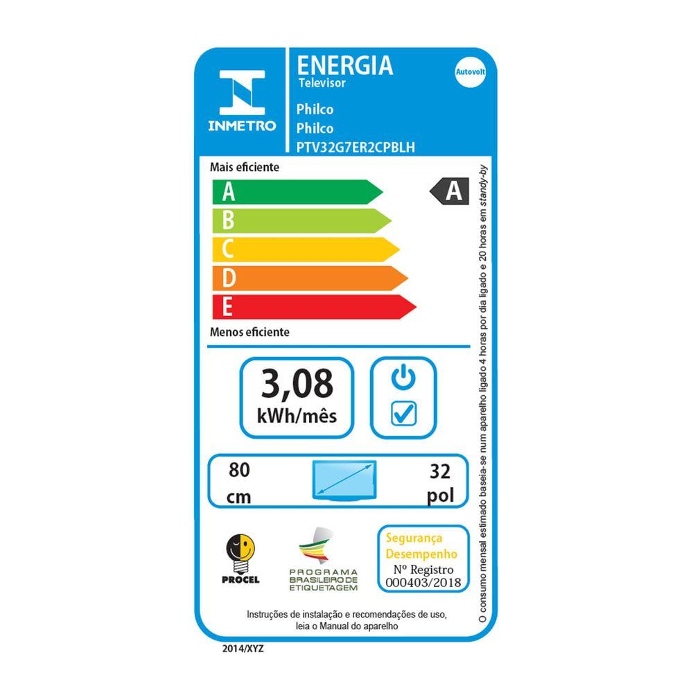 Smart TV 32” Philco LED HD Dolby Audio PTV32G7ER2CPBLH - 6