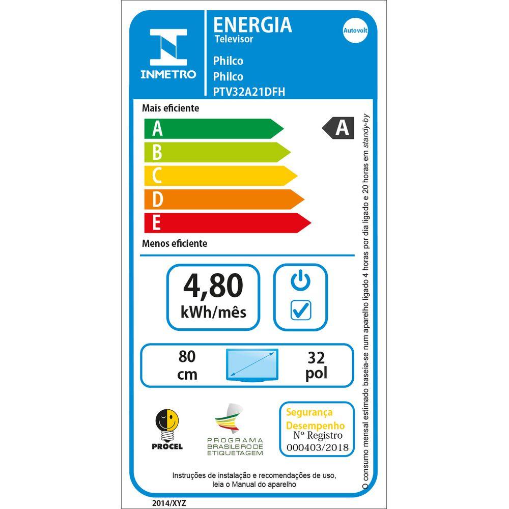 TV 32” Philco Led HD Recepção digital PTV32A21DFH - 6