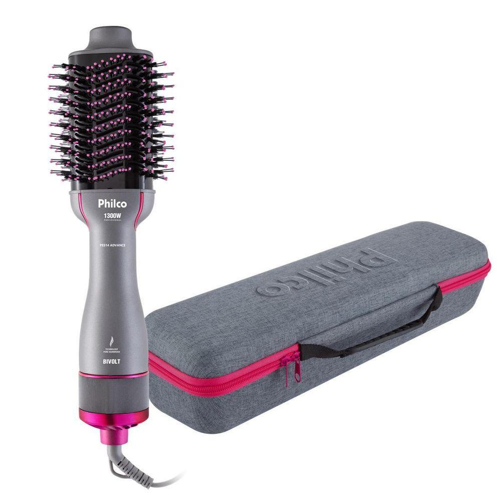 Escova Secadora Philco Soft Advance 1300W Bivolt 4 em 1 PES14 - 1