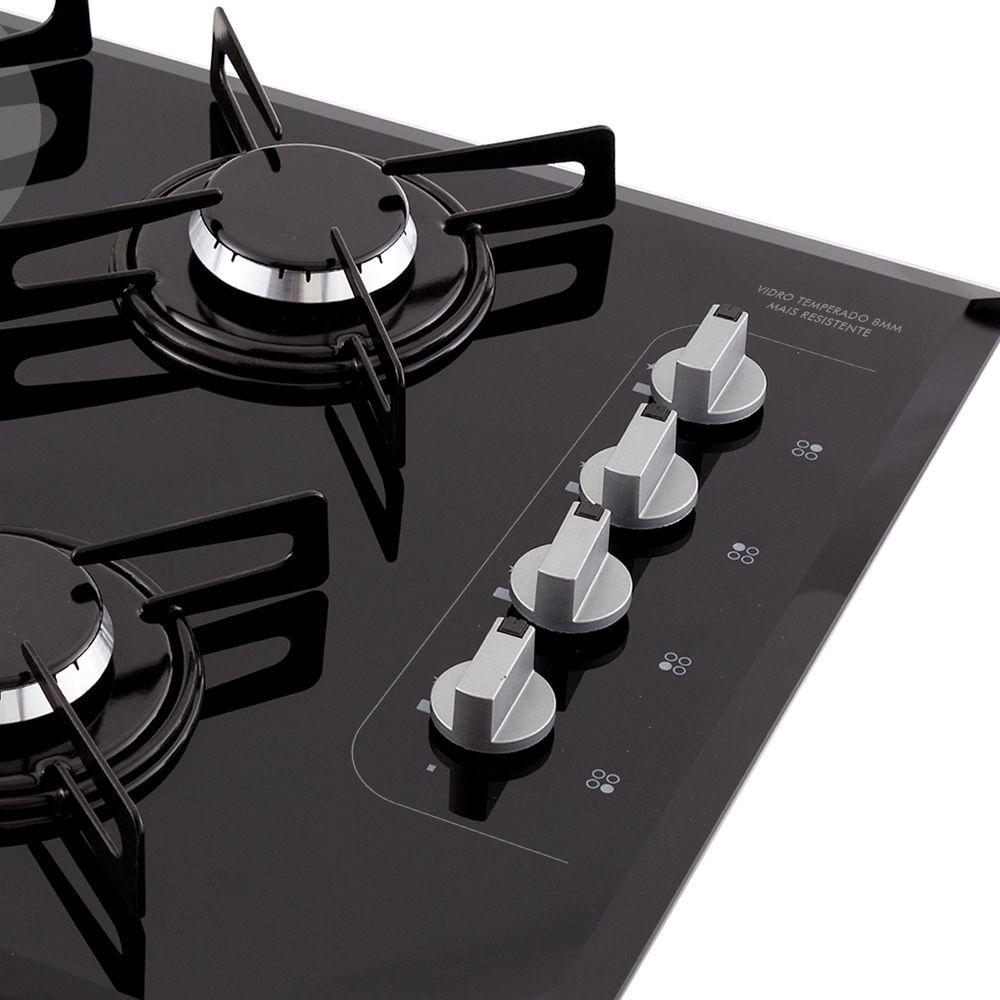 Cooktop a Gás Philco 4 Queimadores Superautomático PCT04TC Bivolt - 2