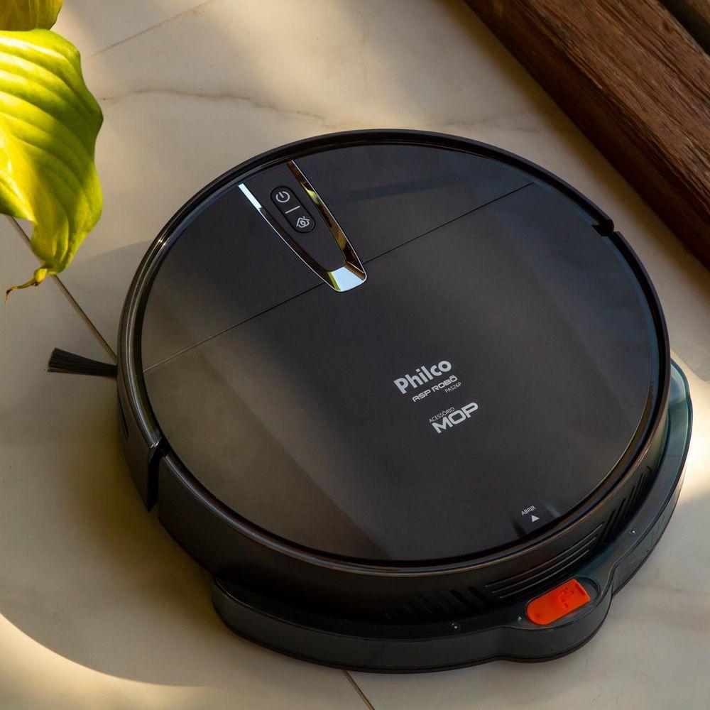 Aspirador Robô Philco 3 em 1 Antiqueda Bivolt MOP PAS26P - 2