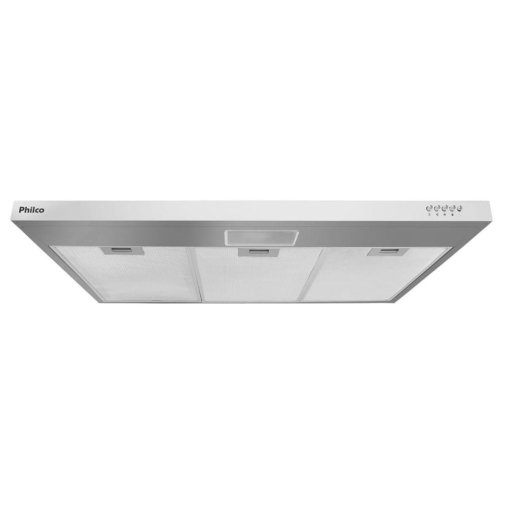 Depurador e Exaustor Inox Philco 3 Velocidades 150W PDR80I - 1