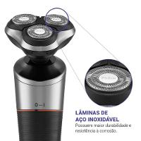 Barbeador Elétrico Philco 9 Acessórios Bivolt PBA10 - 3