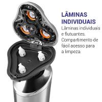 Barbeador Elétrico Philco 9 Acessórios Bivolt PBA10