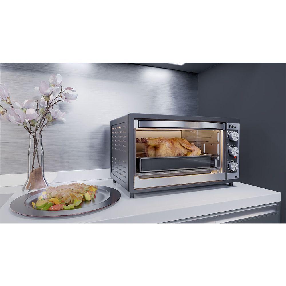 Forno Elétrico Philco 50L Dupla Resistência PFE52P - 1