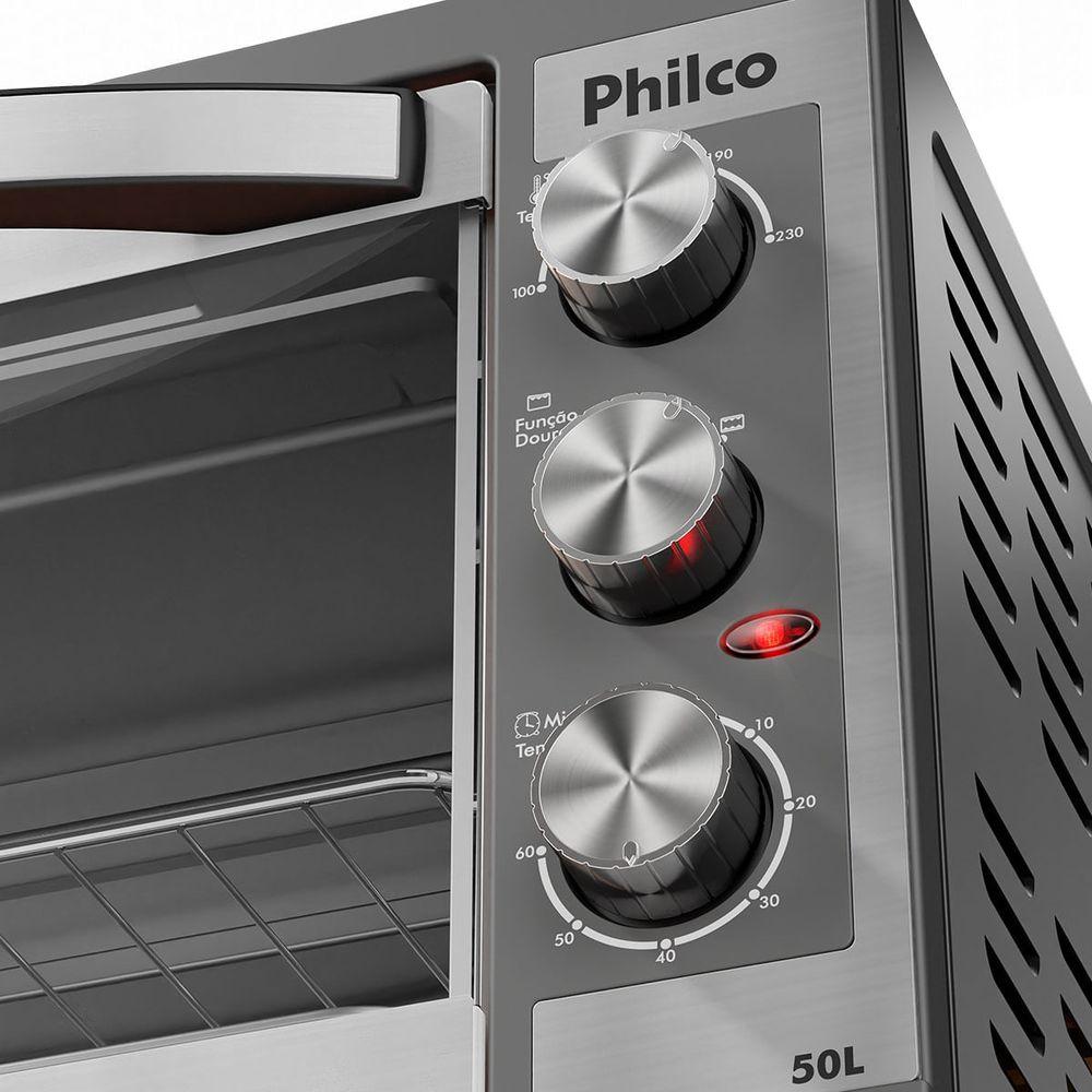 Forno Elétrico Philco 50L Dupla Resistência PFE52P - 5