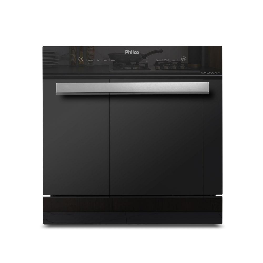 Lava Louças Philco 10 Serviços Preto Espelhado PLL10 - 1