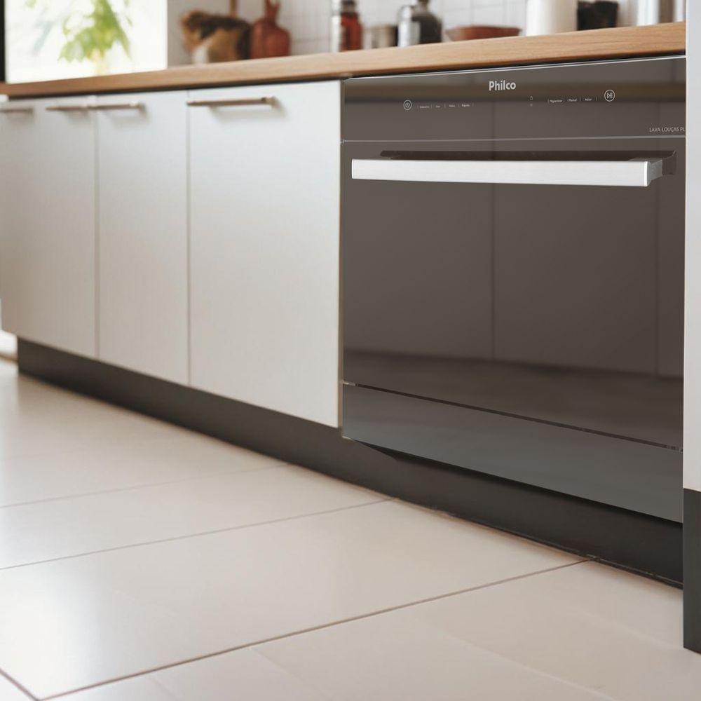 Lava Louças Philco 10 Serviços Preto Espelhado PLL10 - 8
