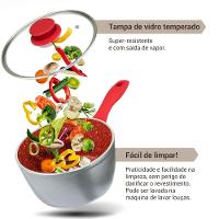 Panela Philco 3L Redstone com Tampa de Vidro PPN22A - 7