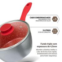 Panela Philco 3L Redstone com Tampa de Vidro PPN22A - 6