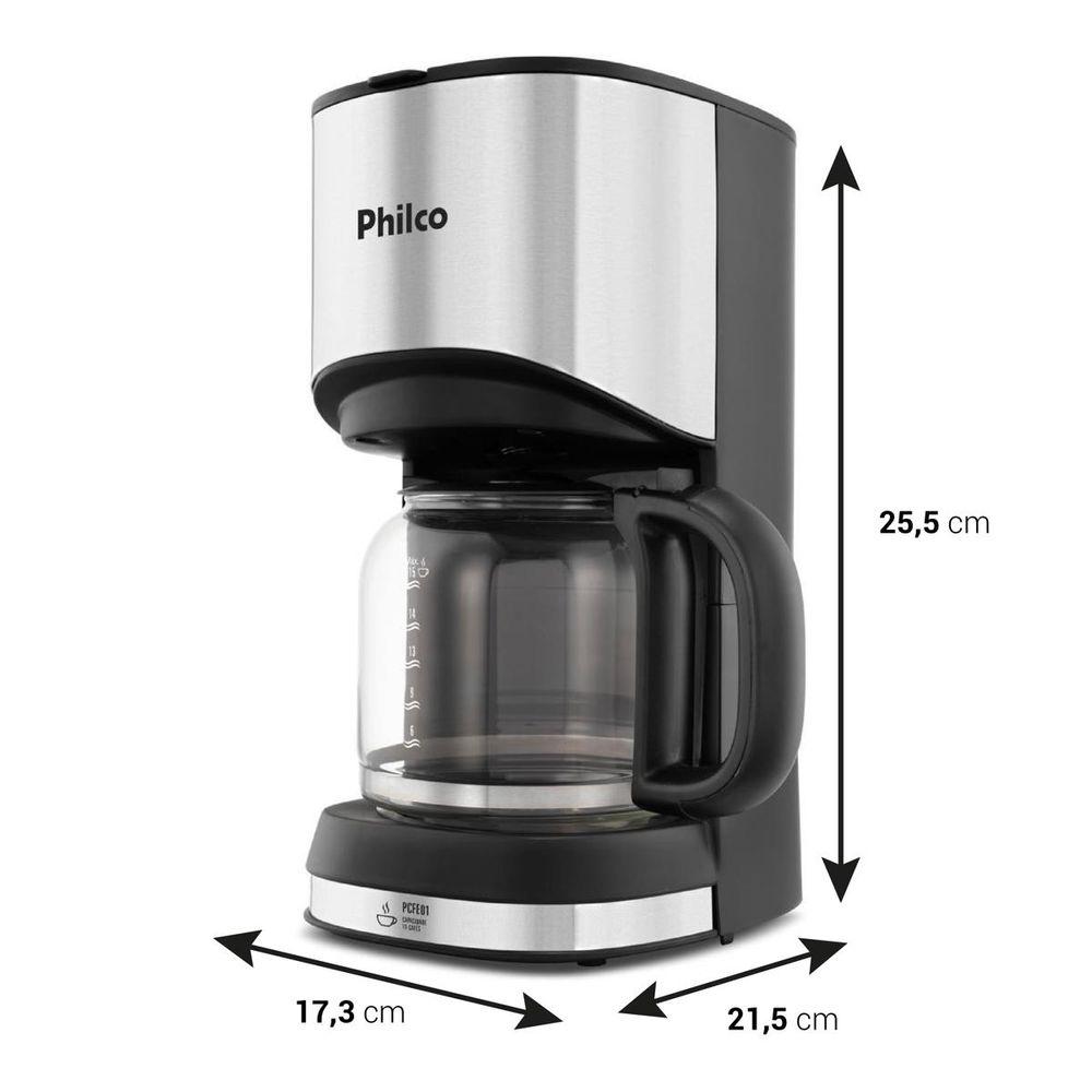 Cafeteira Philco 15 Cafezinhos 550W 600ml PCFE01 - 5