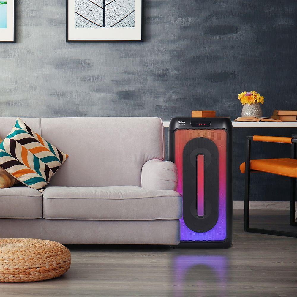 Caixa de Som Amplificada Philco 350W PCX4501 Flash Lights - 7