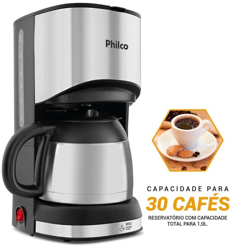 Cafeteira Philco 30 Cafezinhos 1L 700W PCFE02 - 7