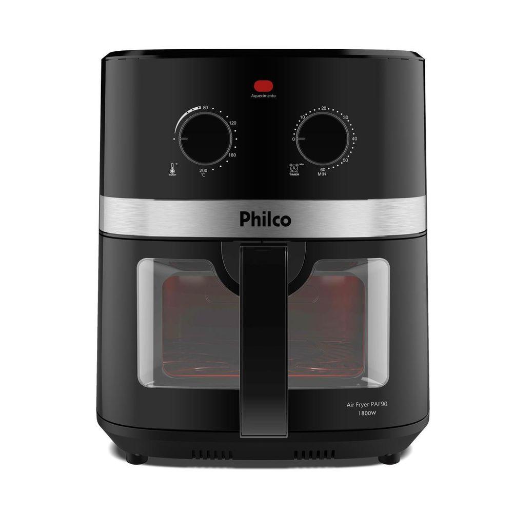 Air Fryer Philco 9L Visor Glass Redstone 1800W PAF90 - 1