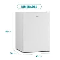 Frigobar Philco 68L Branco 5 Níveis de ajustes PFGE01 - 5