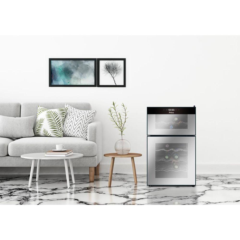 Adega Philco 24 Garrafas 69L Display Digital Bivolt PAD24DZ - 2