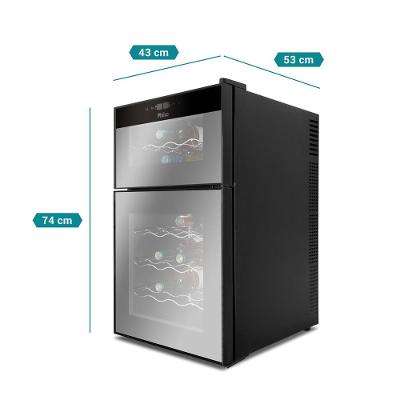 Adega Philco 69L PAD24DZ Display Digital 24 Garrafas Bivolt