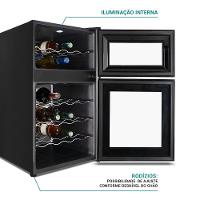 Adega Philco 24 Garrafas 69L Display Digital Bivolt PAD24DZ - 6