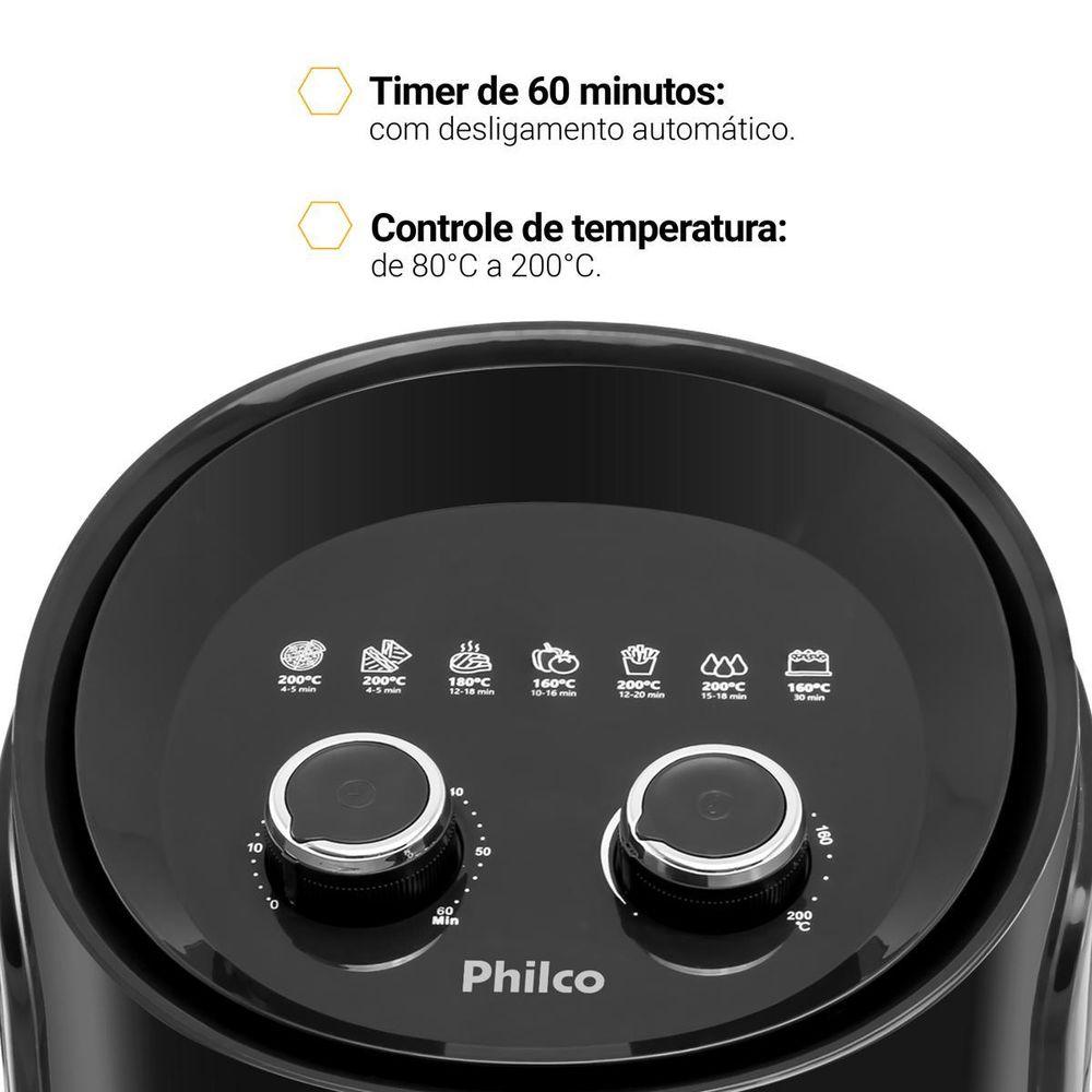 Air Fryer Philco 4,4L Antiaderente Redstone 1500W PFR15PI - 5
